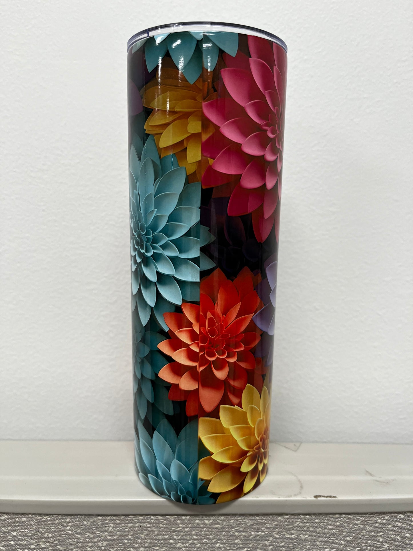 3D Dahlia Flowers